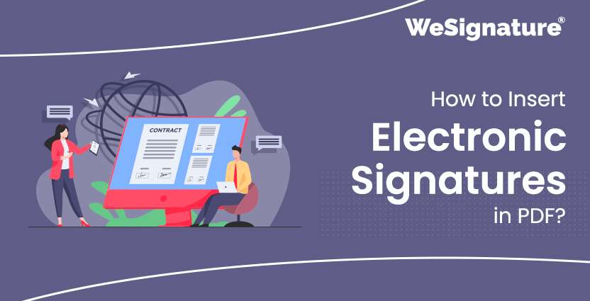 How to Insert Electronic Signature in PDF