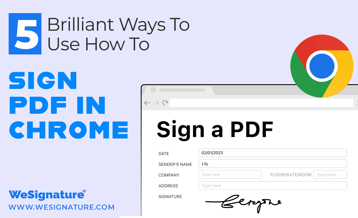 How To Sign PDF In Chrome