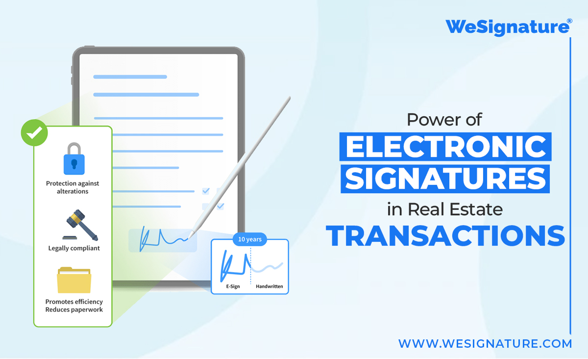 Electronic Signatures in Real Estate