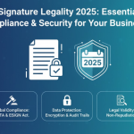 E-Signature Legality 2025 Essential Compliance & Security for Your Business