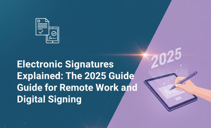 Electronic Signatures Explained: The 2025 Guide for Remote Work and Digital Signing