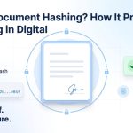 wesignature document hashing digital signatures