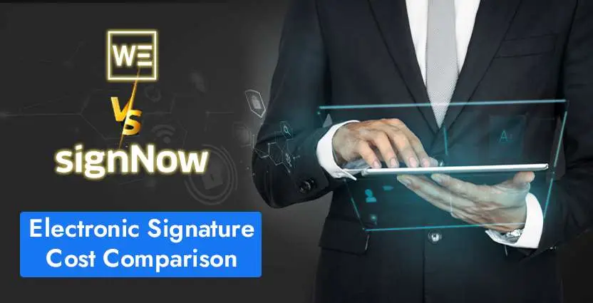 Electronic Signature Cost Comparison Between WeSignature and SignNow